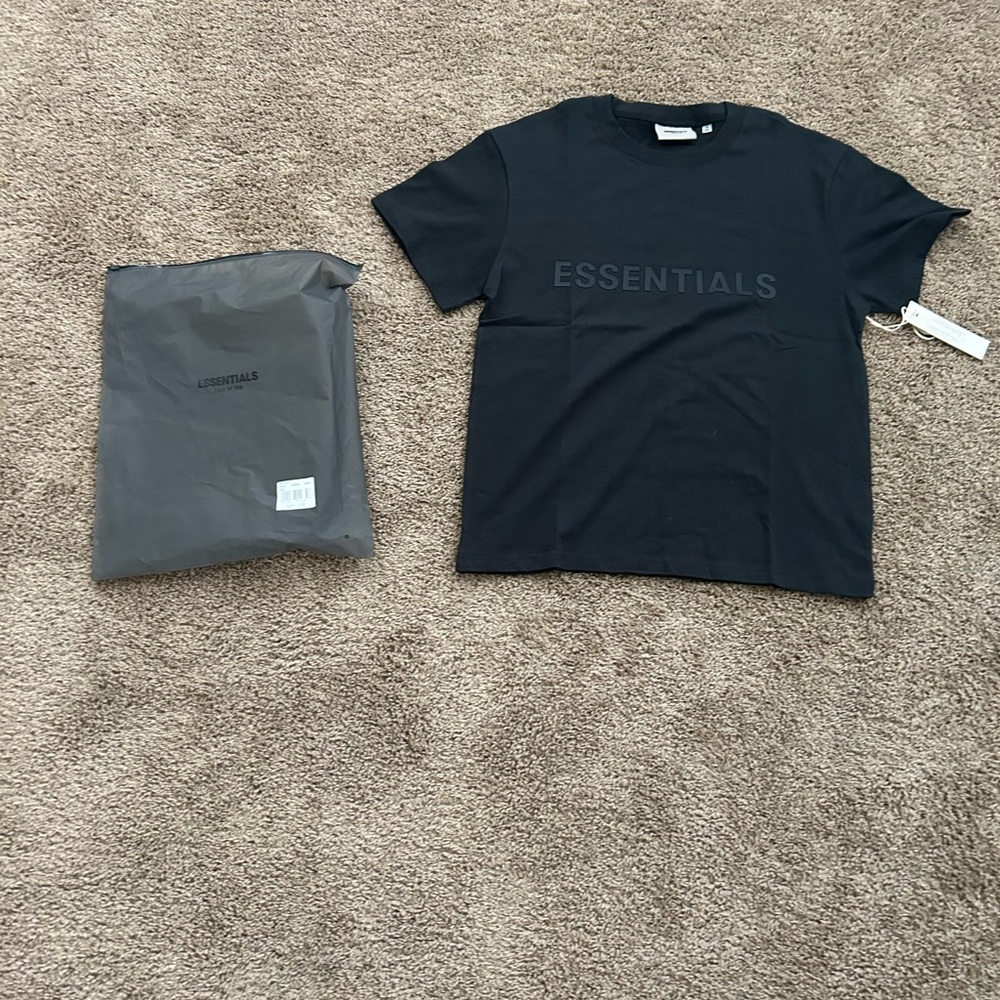 Essentials Black T-Shirt